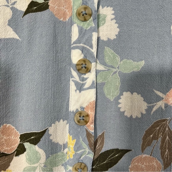 Torrid 00 fit and flare floral print tank top - Picture 3 of 14